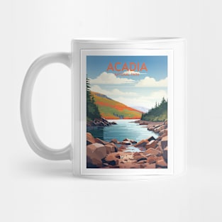 ACADIA NATIONAL PARK Art Mug